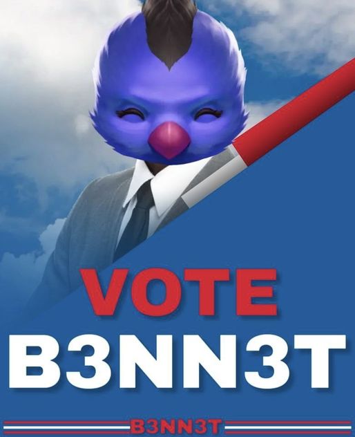 B3NNN3T Campaign Poster