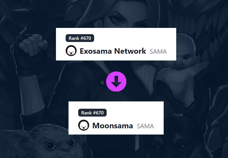 There is only 1 Moonsama Network